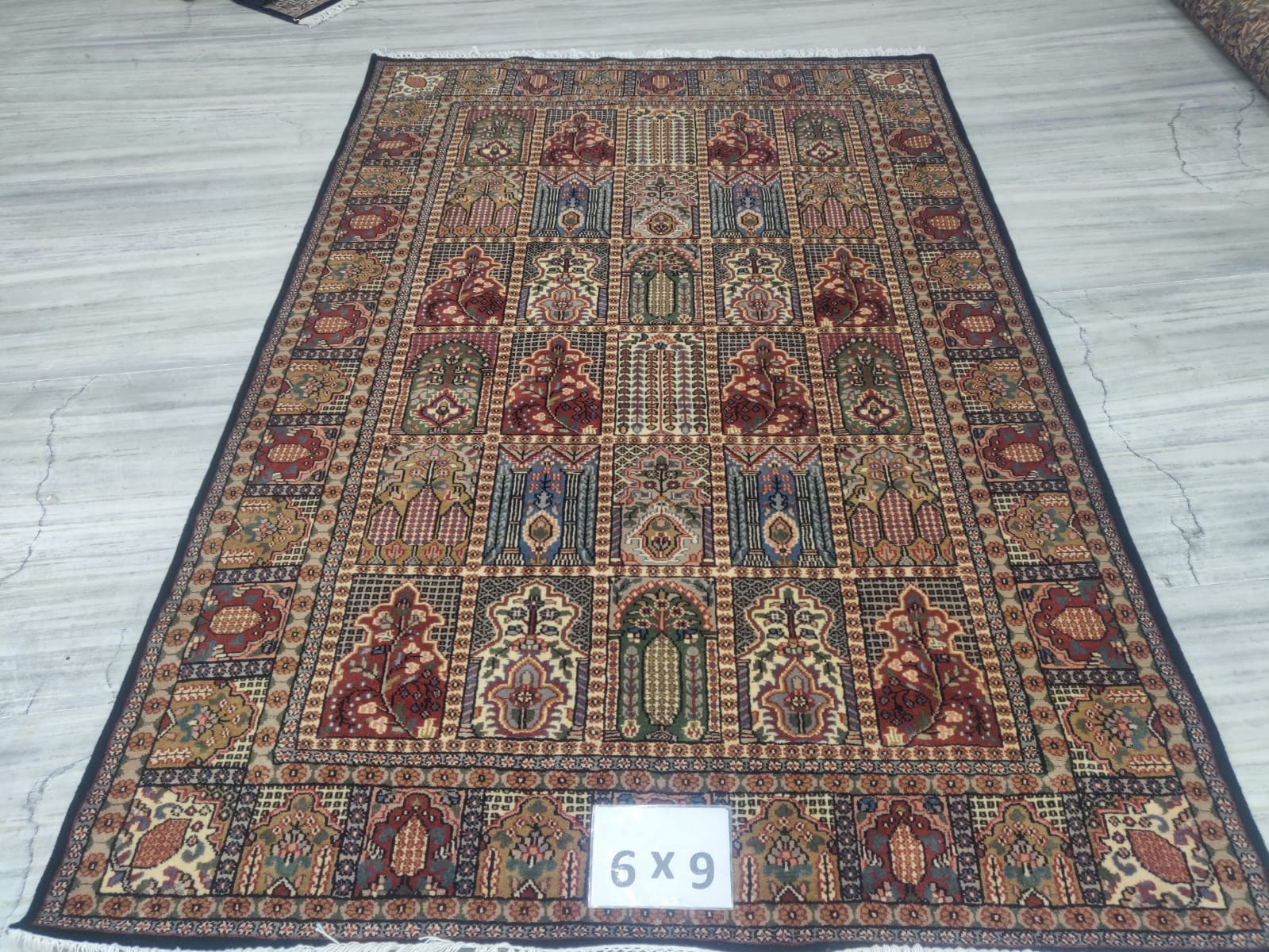 Brown Prayer Panel Carpet